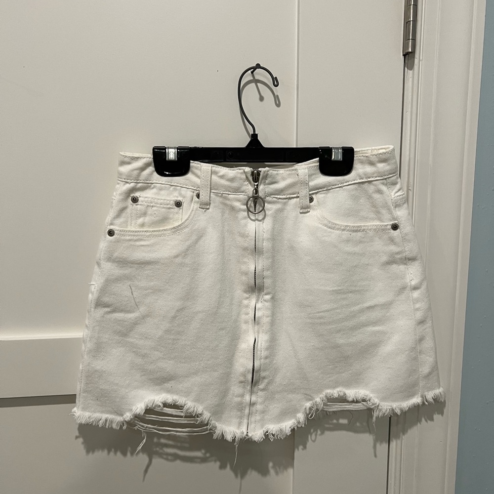 LF mini skirt in size small.